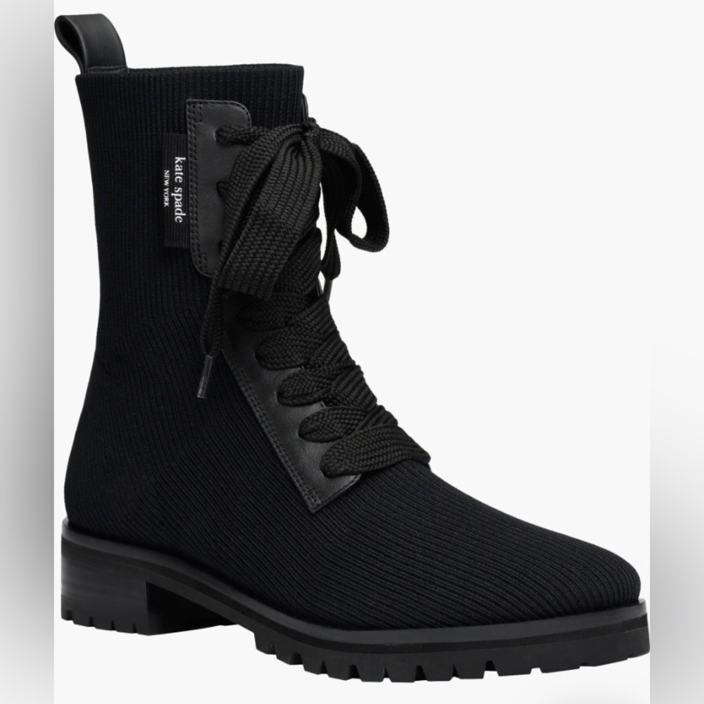 Kate Spade Black Ankle Boots